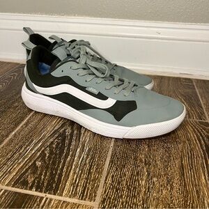 Vans Two-Tone Gray and Black Sneakers